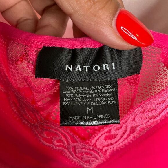 Natori Essentials Lace Nightgown - Picture 5 of 6